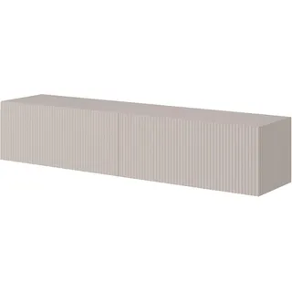 Selsey - grau - Maße cm graubeige mit gefräster Front