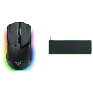 Razer Cobra Pro - Individuell kabellose Gaming-Maus mit RGB & Goliathus Extended Chroma - Extra große weiche XXL Gaming Maus-Matte mit RGB Beleuchtung