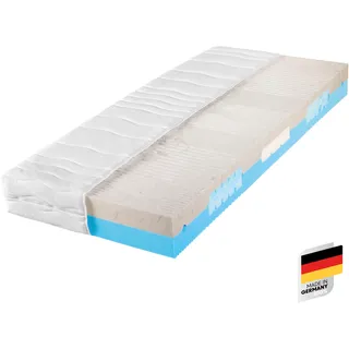 2 Dreams, 2 in 1 Wendematratze mit soften Gelschaum Einlagen, 21 cm hoch, Raumgewicht: 35 kg/m3, St.), komfortable Matratze 90x200 cm