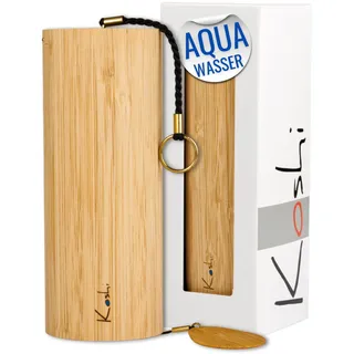 Koshi Klangspiel Wasser - Aqua Windspiel - Wind Chime Bambus - Für Yoga Meditation Garten