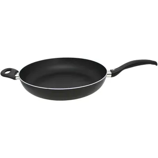 ELO Basic Ducto Bratpfanne 32 cm mit Gegengriff, aus Aluminium, hochwertige Antihaft Pfanne PFAS-frei mit ELODUR® Select Beschichtung, kratzfest, reinigungsfreundlich, Bratpfanne Induktion, schwarz