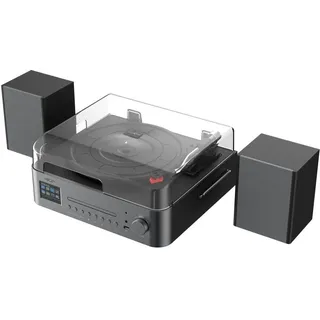 Reflexion HiFi-Tuner Schwarz, Braun DAB+, CD-Player, Bluetooth®