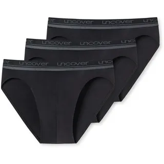 SCHIESSER Rio Slip schwarz M 3er Pack