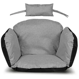 AIO Stuhlkissen 112 x 113 cm Grau