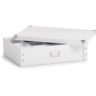 Zeller Aufbewahrungsbox 44,5 x 31,5 x 11 cm 1-tlg. weiß