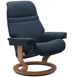 Stressless Stressless® Relaxsessel »Sunrise«, mit Classic Base, Größe M, Gestell Eiche blau