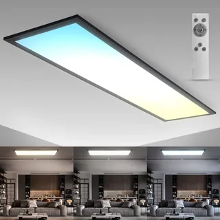 B.K.Licht LED Panel schwarz