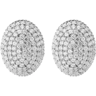 Orphelia Damen-Ohrstecker 925 Sterling Silber rhodiniert Zirkonia weiß ZO-5184