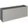 Hochbeet 2 x 0,5 201 x 53 x 77 cm Grau