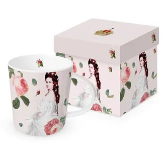 PPD Kaffeebecher , Multicolor , Keramik , 350 ml , 8.5x9.5 cm , SGS-geprüft , Geschirr, Tassen, Kaffeebecher