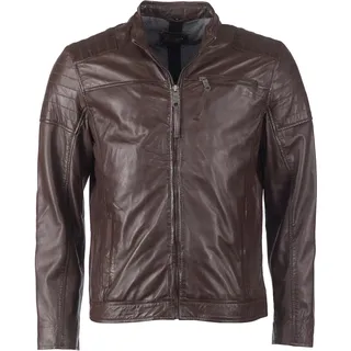 Lederjacke MAZE "Lederjacke Rocha", Herren, Gr. XXL, braun, Obermaterial: 100% Lammleder LEL. Futter: 100% Baumwolle CO., Jacken Lederjacke