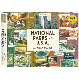 kaddo National Parks of The USA: A Jigsaw Puzzle, 500 Pieces