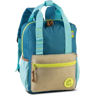 Glühwürmchen Kinderrucksack: Petrol/Beige