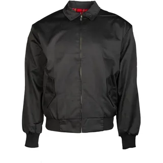 Mil-Tec Blouson 'English Style' Summer • Klassische Harrington Jacke mit Karo-Innenfutter • Übergangsjacke im Brit-Style • Leichte Pilotenjacke mit Strickbündchen
