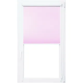 Verdunklungsrollo mit Kassette und seitlichen Leisten 100% Black Out Thermorollo (rosa, 110x150 cm) - Rosa