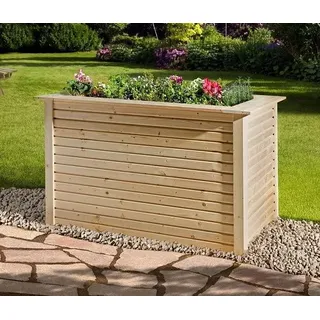 Weka Profi-Hochbeet wekaLine 120 x 80 x 81 cm natur