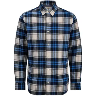 JACK & JONES Male Flanellhemd Regular Fit Flanellhemd | Holzfällerhemd