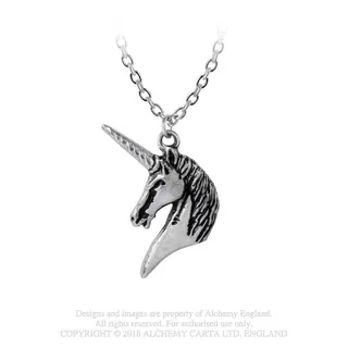 Alchemy Gothic Einhorn Anhänger P837 Unicorn