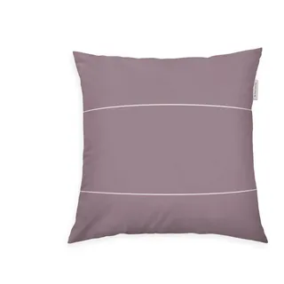 Tom Tailor Kissenbezug Bold Check 40 x 40 cm Lila