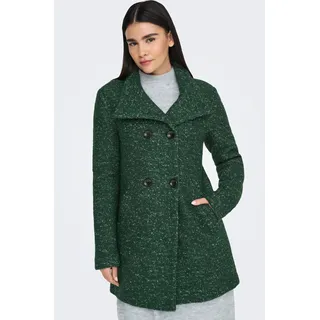 ONLY Langjacke »ONLNEWSOPHIA WOOL COAT OTW CC«, mit Wolle, grün