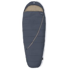 qeedo Buddy Mumienschlafsack - extra breit, groß, leicht, bequem - Sommerschlafsack mit kleinem Packmaß und Soft-Touch-Oberfläche, Outdoor Camping- & Reiseschlafsack in Eiform unisex für Erwachsene