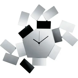 Alessi Stanza Scirocco,Wall Clock (Art.-Nr. MT19, EAN 8003299398614) - Silber