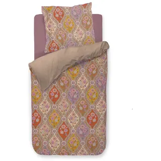 Pip Studio Bettwäsche Ornamento Ramo Multi Perkal Blumen Blätter Knospen Floral, Größe:135 cm x 200 cm