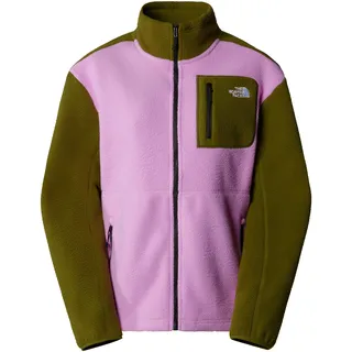 The North Face Yumiori Full Zip Sweatshirt Damen Dragonfruit/Forest Oliv Größe XS