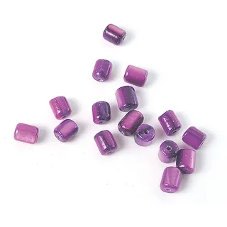Perlmutt-Muschel-Zylinder, glänzend, lila, 2,8 x 4,4 mm, 250 g, 2526u, ca.