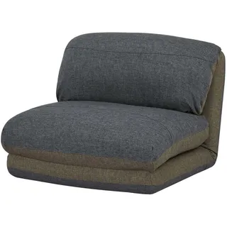 MCW Schlafsessel 75 x 60 x 75 cm Grün mit verstellbarer Rückenlehne und Schlaffunktion