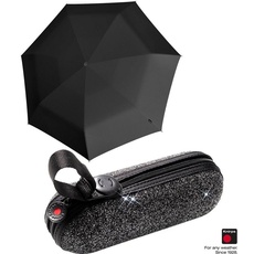 Bild von X1 Super Mini Taschenschirm 2Glam mit ecorepel-Technologie - Black