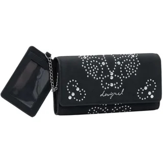 DESIGUAL Poker Face Mariona Geldbörse Damen schwarz