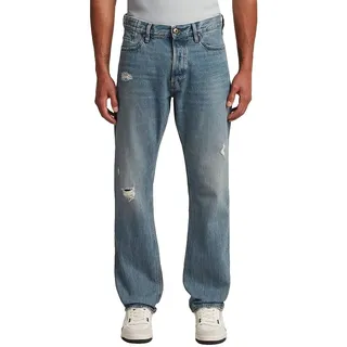 G-Star Dakota Regular Straight Jeans - Vintage Storm Destroyed - 30 - 34