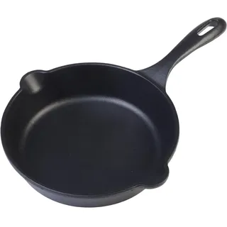 VICTORIA Bratpfanne Emaillierte Gusseisenpfanne Induction 20cm Bratpfanne Geeignet für Feuer, Grill, Backofen, Ceranfeld, Gas, Cast Iron Skillet, Toxic Free Kochgeschirr ohne PTFE oder PFOA