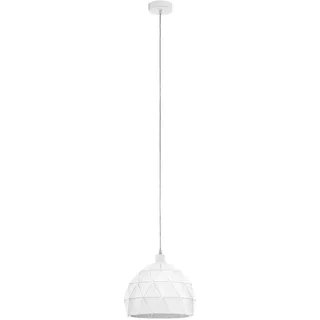 EGLO Roccaforte 1-flg. Ø 30 cm rund weiß