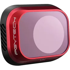 Pgytech Filter UV DJI Mini 3 (Fernbedienung, Dji DL Mount), Drohne Zubehör, Rot, Schwarz