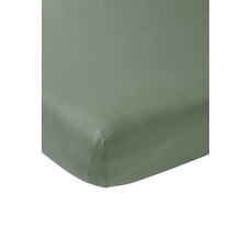 Bild Baby Spannbettlaken Wiege - Uni Forest Green - 40x80/90cm - Einzelpackung
