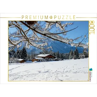 CALVENDO Puzzle Frohe Weihnachten 1000 Teile Puzzle quer | 1000 Teile Lege-Größe 64 x 48 cm Foto-Puzzle für glückliche Stunden