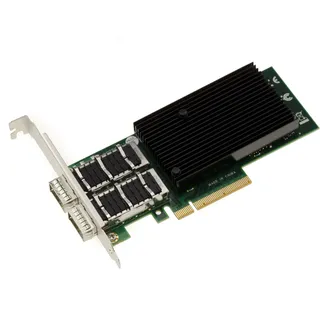KALEA-INFORMATIQUE PCIe Controller-Karte für 40G LAN Netzwerk QSFP+ 2 Ports mit MELLANOX X-3 Chipsatz - 40GbE / FDR-14 InfiniBand NIC
