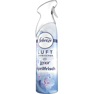 Febreze Aprilfrisch Lufterfrischer Raumduft Spray 300ml, WC Duft, Raumerfrischer, bekämpft Gerüche und hinterlässt einen Angenehmen leichten Frischeduft