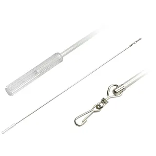 Schleuderstab LIEDECO Gr. 1, transparent, L:75cm, Schleuderstäbe, Schleuderstab, für Seitenschals, Gardinen