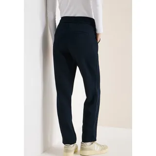 Cecil Stoffhose "Style Tracey" im Silk-Touch-Look, universal blau