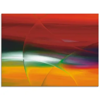 Artland Glasbild »Modern IV« Gegenstandslos 1 Stk. tlg. in verschiedenen Größen, bunt