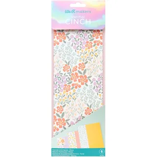 We R Makers Thermobindegerät Zubehör - Binding Spines Floral - 6 Papier Binderücken für Thermische Buchbindung Bindmaschine - für Buch Binden von Journals & Planners