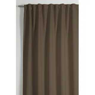 Sehlbach Dimout Uni Schlaufen 140 x 175 cm Braun 1 St