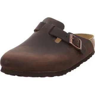 Birkenstock Boston Nubukleder geölt habana 42