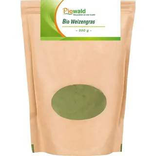 Piowald Weizengras - 500g Pulver