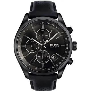 HUGO BOSS Grand Prix Schwarz Edelstahl 44 mm 1513474