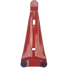 1 roter stabiler Universal - Wandhalter für Feuerlöscher Handfeuerlöscher, Pulverlöscher, Schaumlöscher, Löscher oder CO2-Löscher für die Wandbefestigung