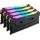 Vengeance RGB PRO schwarz DIMM Kit 64GB, DDR4-3200, CL16-20-20-38 (CMW64GX4M4E3200C16)